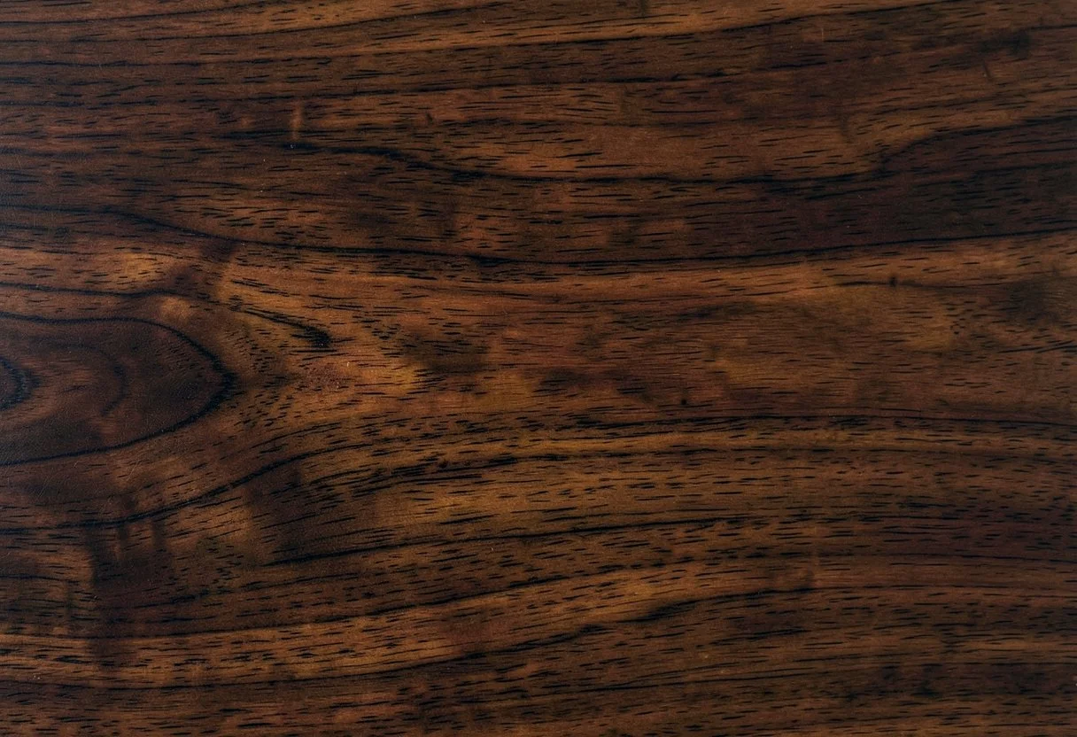 Smoked walnut dark brown wood grain